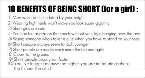 benefits of dating short girl